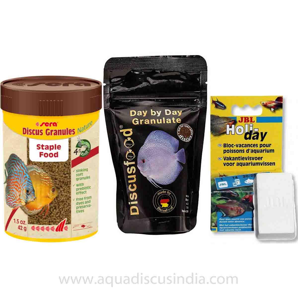 Discus Combo(Hobbyist) – BASIC Food Pack – Aqua Discus India