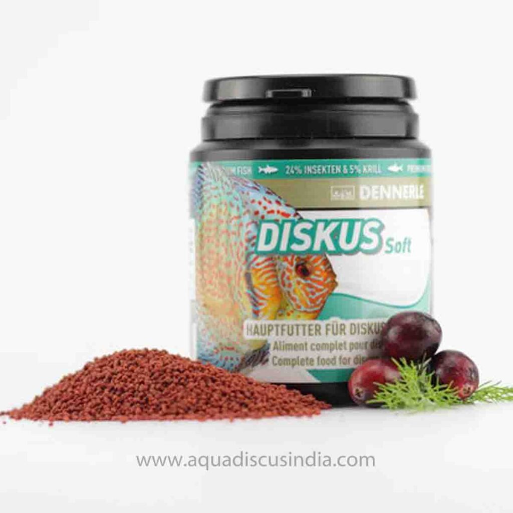 Dennerle Diskus Soft Granules Insect protein feed Aqua Discus India