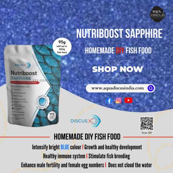 DiscusX Nutriboost Sapphire - Blue Color Enhancer Additive - Image 2