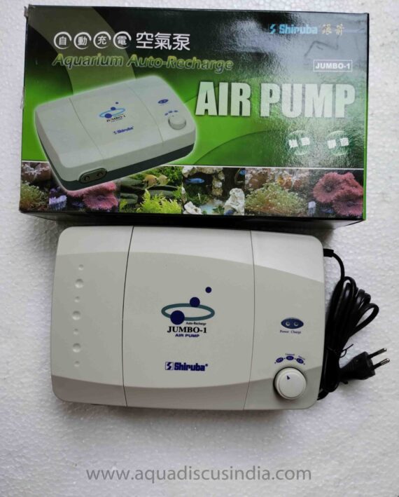 SHIRUBA JUMBO-1 AC/DC Air Pump (Double Air Output) - Uninterrupted Premium Aeration Up to 20hrs On Power Outage - Image 5