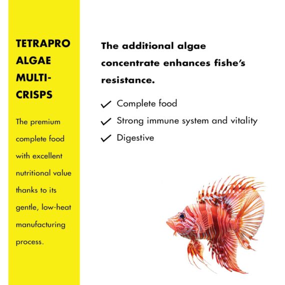 TetraPRO Algae Multi Crisps - Algae Concentrate With Prebiotics - Image 2