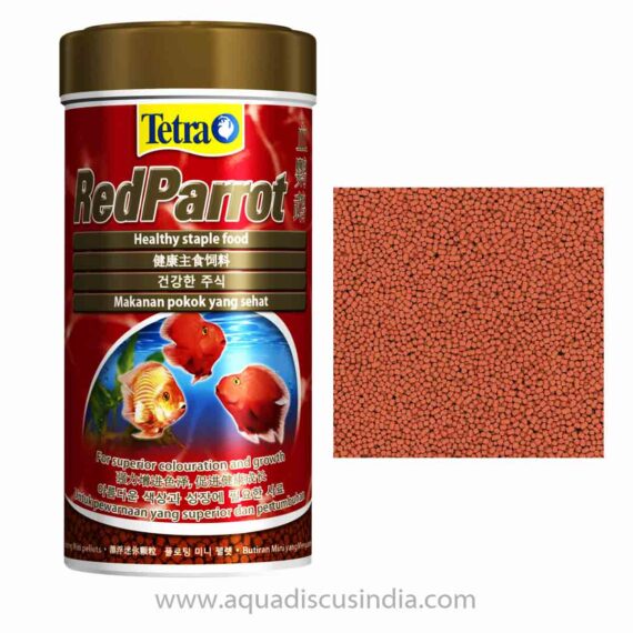 Tetra Floating Red Parrot (Mini Pellet) - Color Enhancing Healthy Staple Food